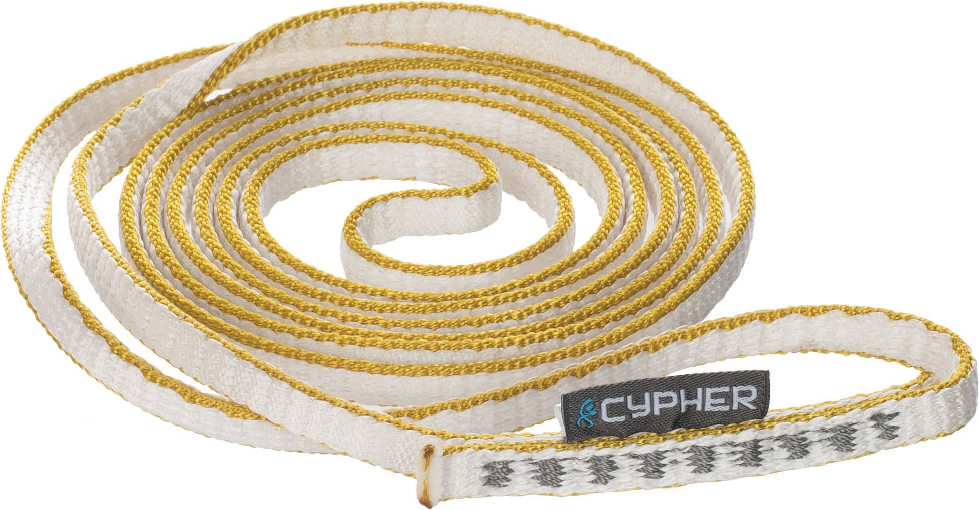 CYPHER 8 mm Dyneema Rope, 48 Inches, Yellow
