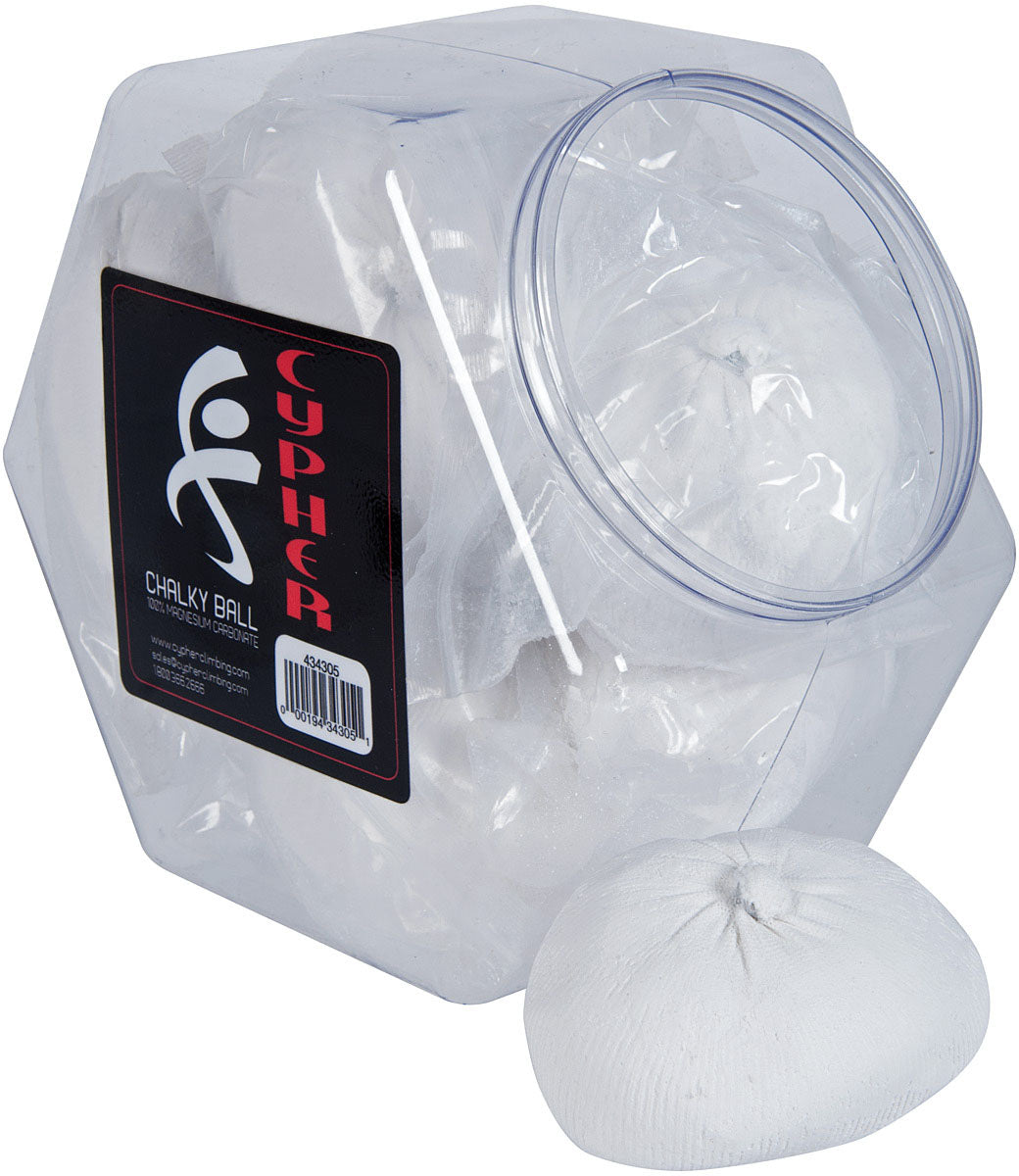 CYPHER Chalky Ball - 10 Pack in a Bin for Classroom and Sports Activities