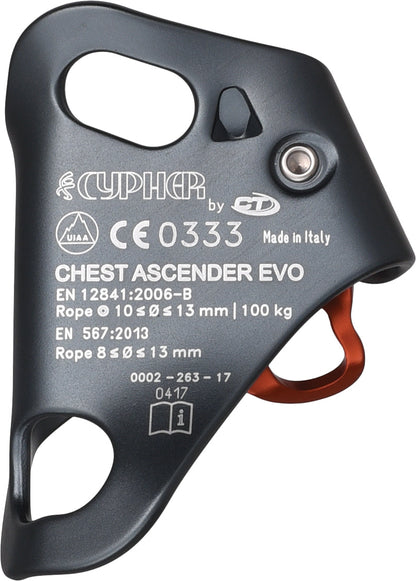 CYPHER Chest Ascender for Rope Climbing and Rescue Operations