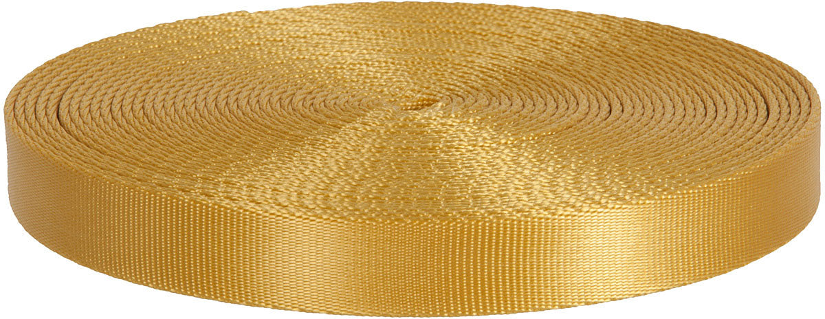 Cypher 30 ft 11/16 inch Yellow Webbing - Heavy Duty Nylon Strap