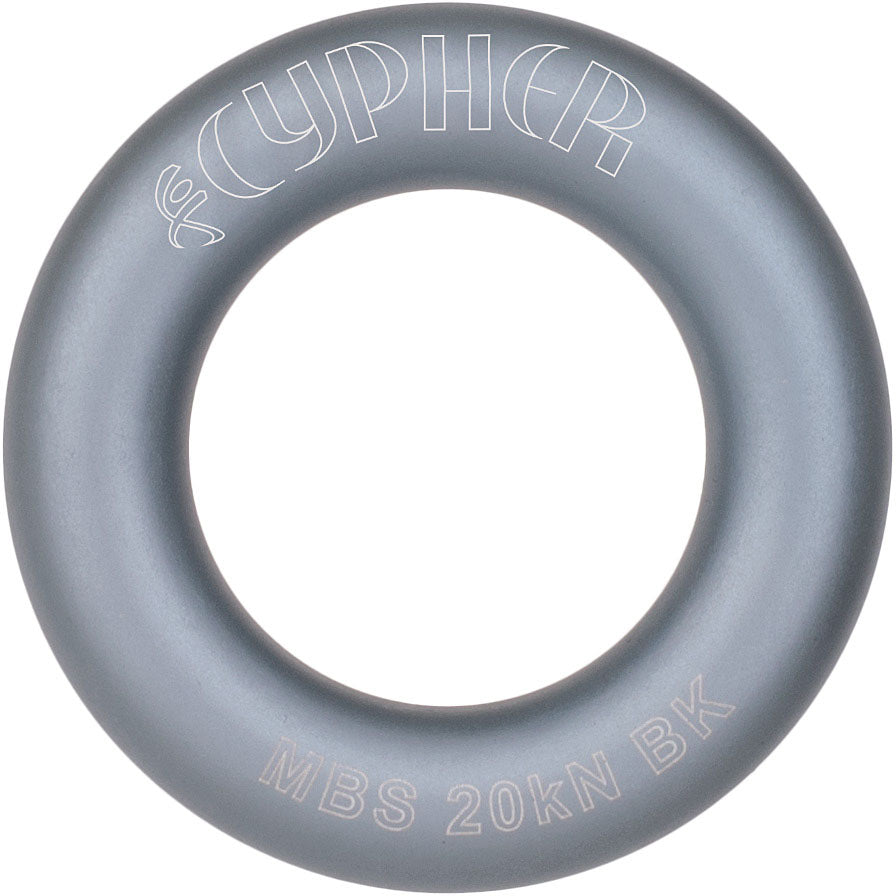 Cypher Rappel Ring Aluminum - Lightweight Climbing Accessory