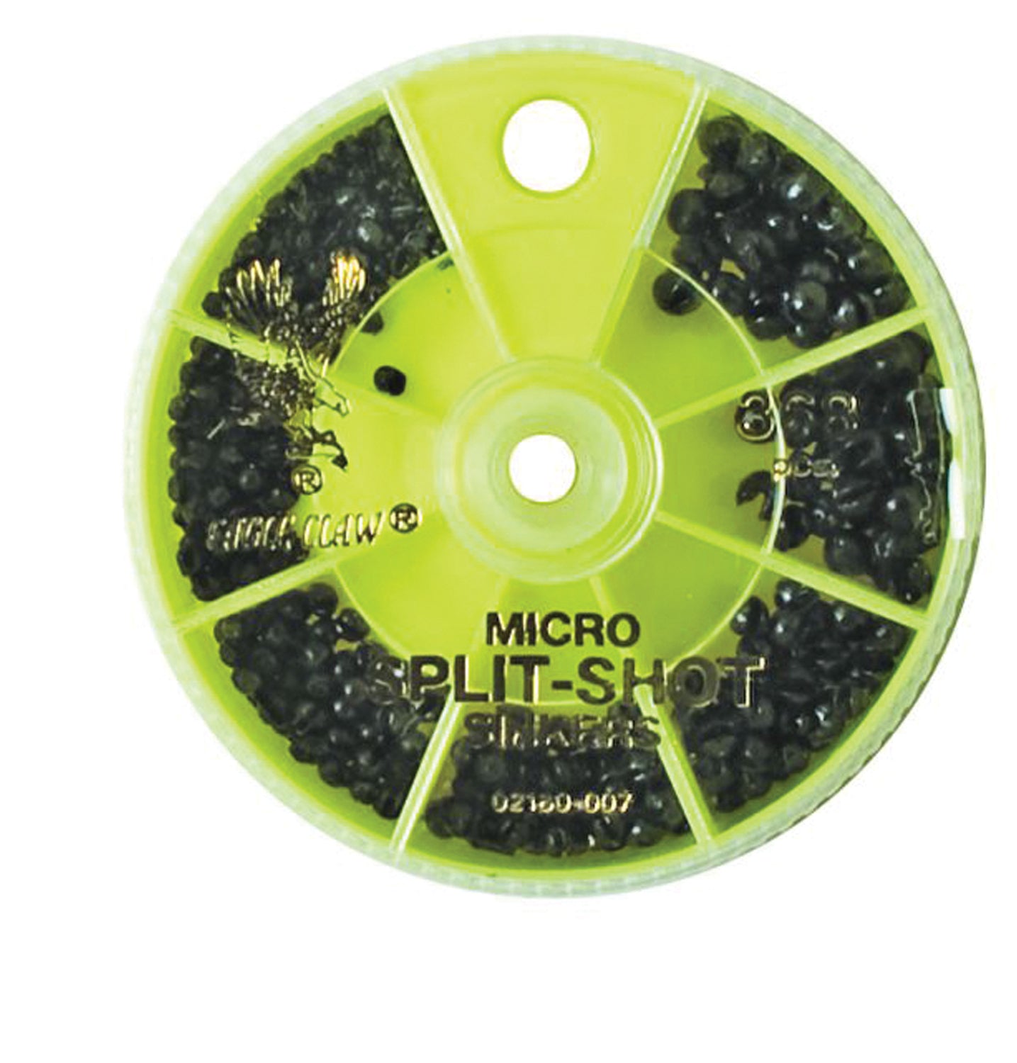 EAGLE CLAW Micro Split Shot Assortment for Precision Fishing