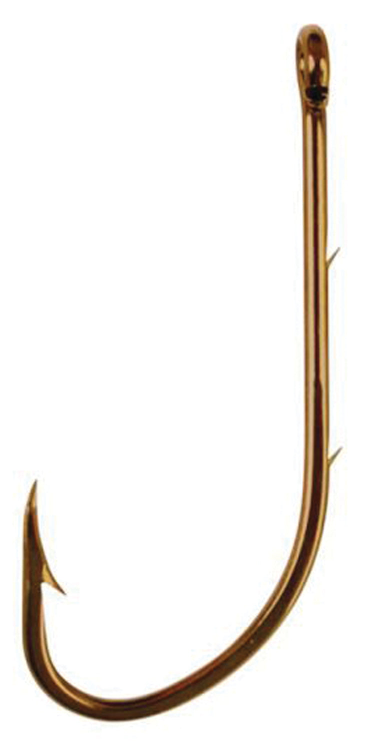 Eagle Claw Baitholder Bronze Size 8 Fishing Hook