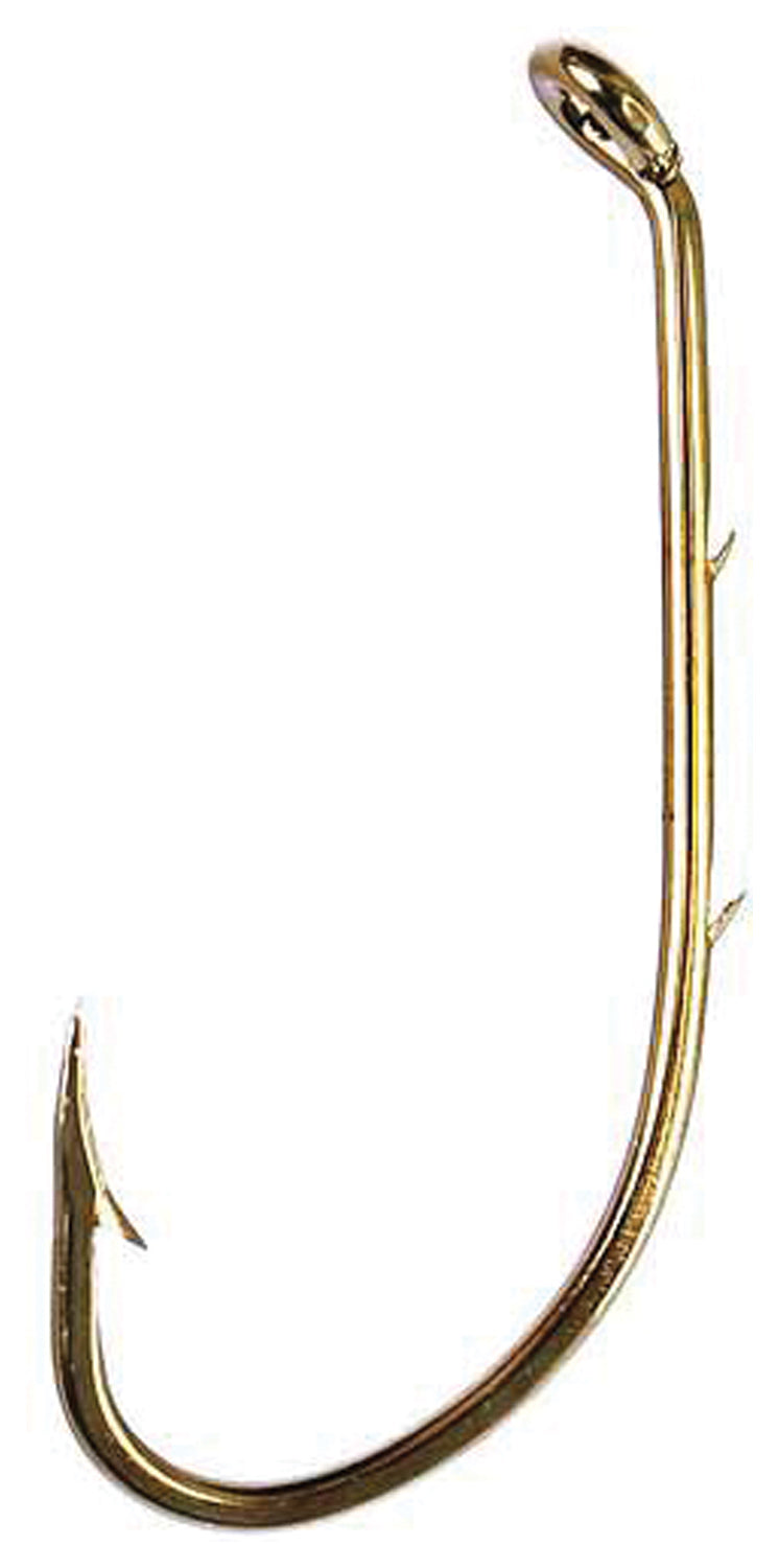 Eagle Claw Baitholder Down Eye Offset 4 Fishing Hook