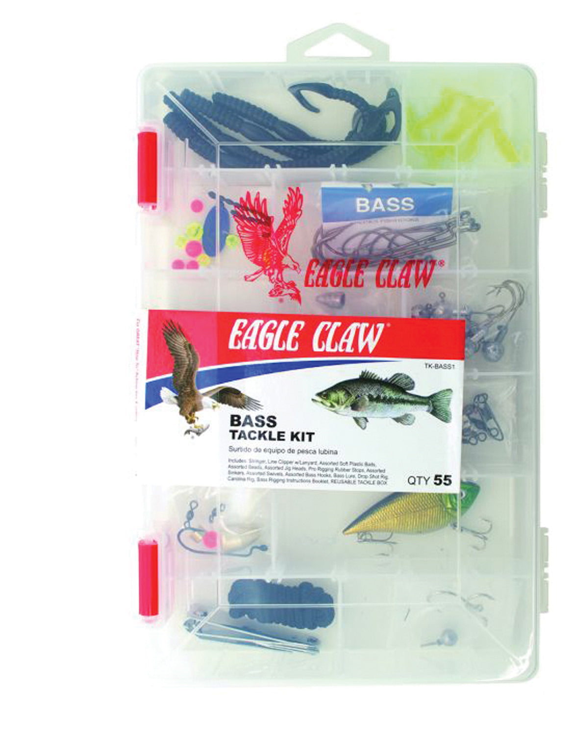 Eagle Claw Bass Tackle Kit - Model 530629