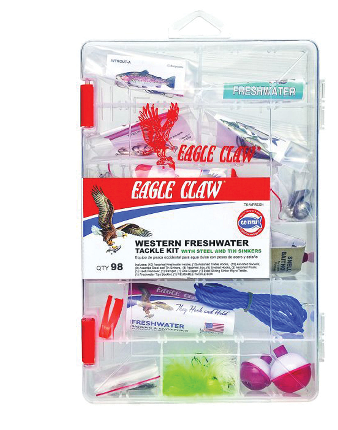 Eagle Claw Western Fresh Water Tackle Kit - Model 530630