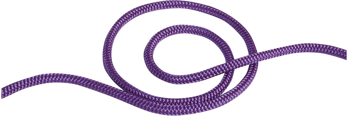 EDELWEISS 4 mm Violet Cord, 60 M Length for Crafting and DIY Projects