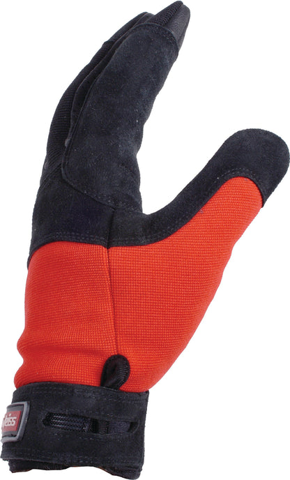 EDELWEISS Control Leather Glove Size S for Superior Hand Protection