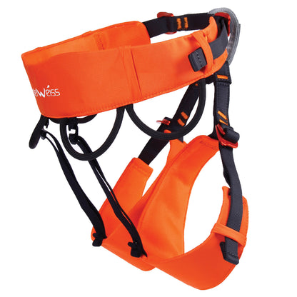 EDELWEISS Sting Harness Orange M/L - Comfortable and Secure Climbing Gear