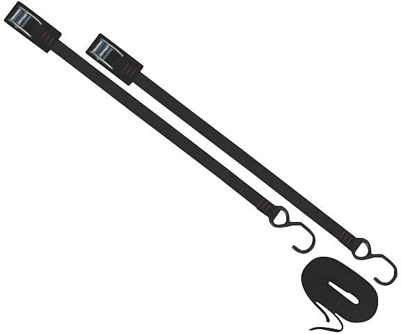 EQUINOX Bow & Stern Strap Set for Secure Boat Transport