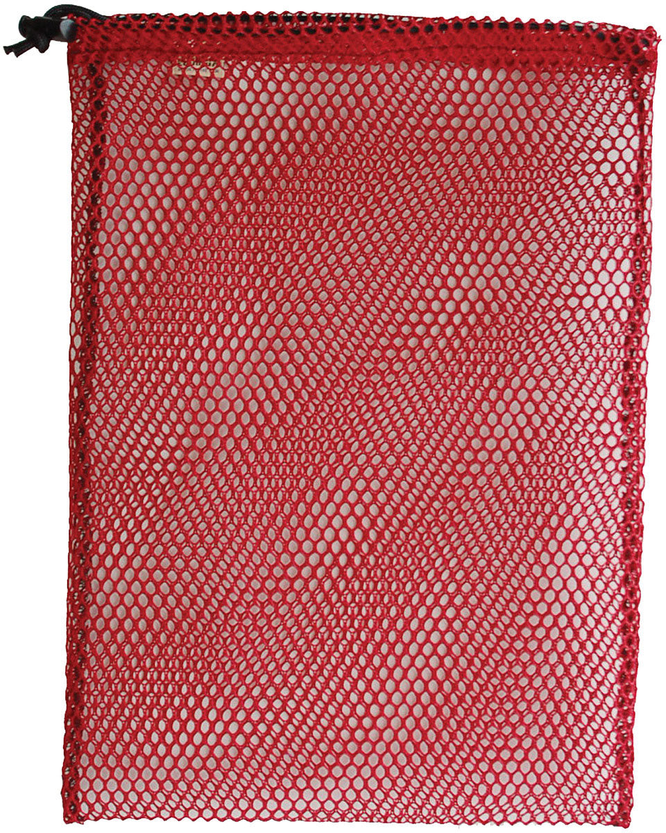 EQUINOX Nylon Mesh Stuff Sack 7 x 10 inches in Red by EQUINOX