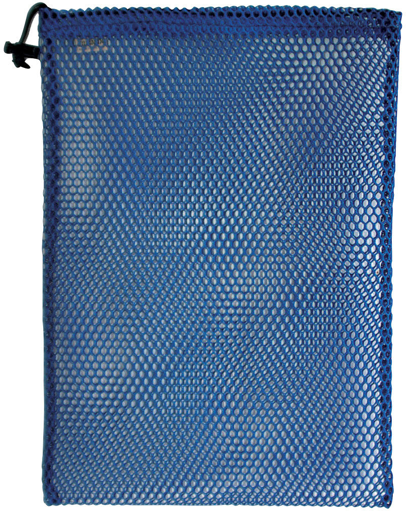 EQUINOX Nylon Mesh Stuff Bag 15 x 22 inches in Blue by EQUINOX