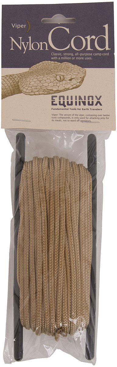 EQUINOX Gold Nylon Diamond 1/8 Inch Cord – 50 Feet by EQUINOX
