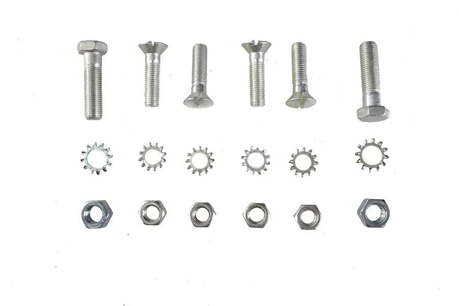 Colony Rear Fender Strut Bolt Kit in Cadmium for Harley Davidson Models by Colony