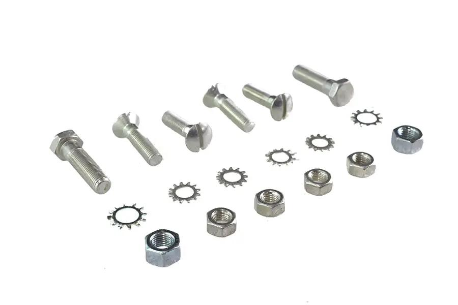 Colony Rear Fender Strut Bolt Kit in Cadmium for Harley Davidson Models by Colony