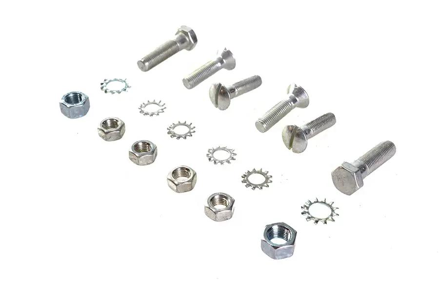 Colony Rear Fender Strut Bolt Kit in Cadmium for Harley Davidson Models by Colony