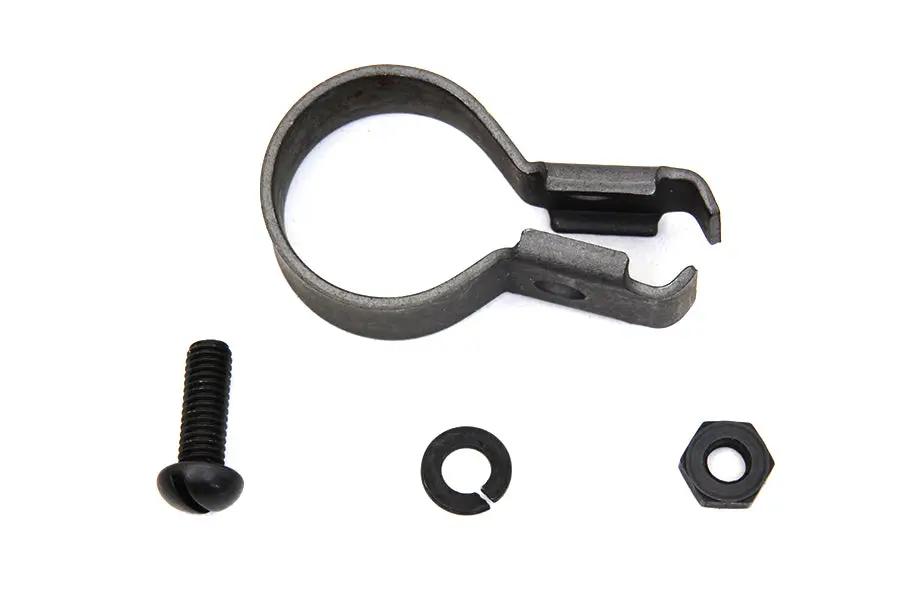 Colony Parkerized Spark Control Coil Frame Clamp for Harley Davidson EL and FL Models by Colony