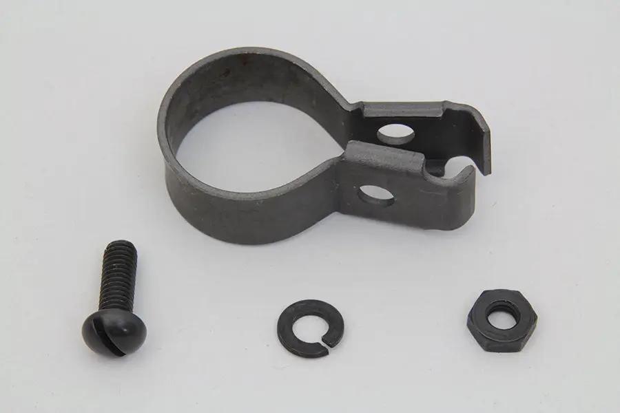 Colony Parkerized Spark Control Coil Frame Clamp for Harley Davidson EL and FL Models by Colony