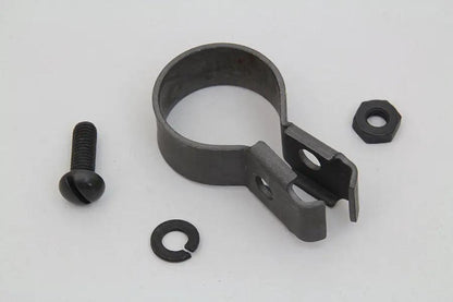 Colony Parkerized Spark Control Coil Frame Clamp for Harley Davidson EL and FL Models by Colony