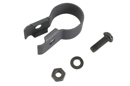 Colony Parkerized Front Brake Cable Handlebar Clip for Classic Harley Davidson Models by Colony