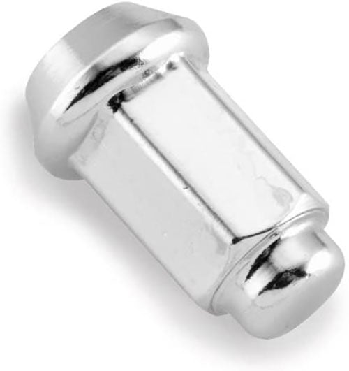 ITP Aluminum Tapered Chrome Lug Nut Set (10mm x 1.25) - Box of 16