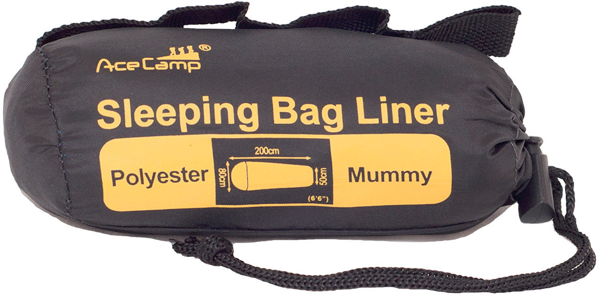 ACECAMP PO Lyester Sleep Bag Liner for Mum – Lightweight and Comfortable