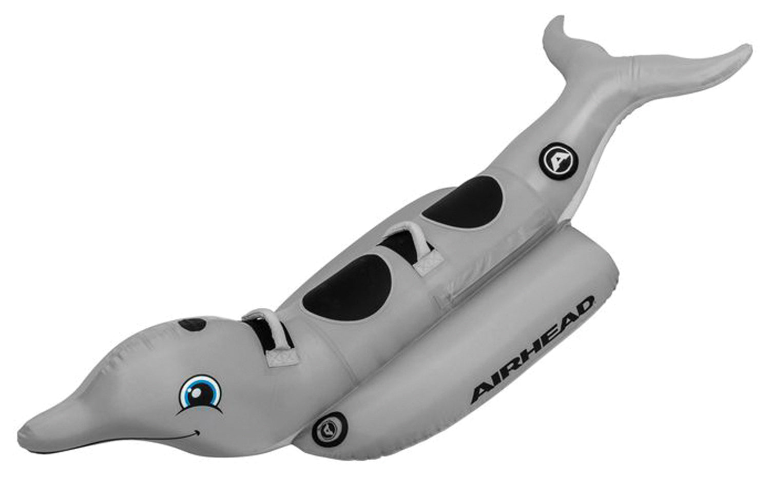 AIRHEAD 2-Person Dolphin Towable Tube for Water Recreational Fun