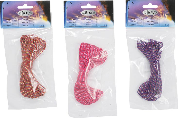 Beal 2 mm Cut Cord - 10 M Assorted | Durable Climbing Rope by Beal