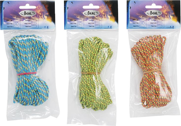 Beal 3 mm Cut Cord 10 M Assorted – Durable Utility Rope for Various Applications