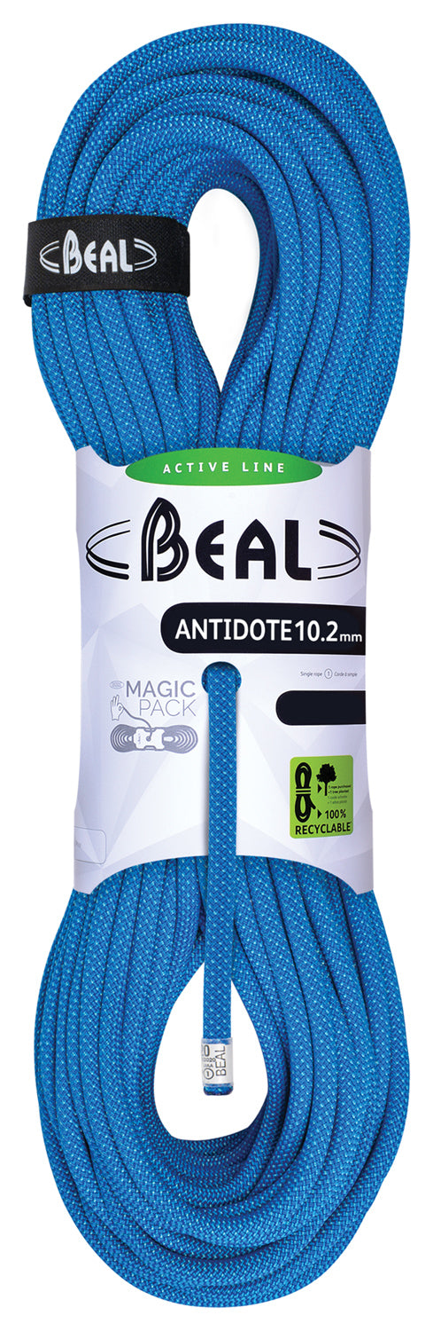 Beal Antidote 10.2 mm x 60 m Dynamic Rope for Climbing and Rescue