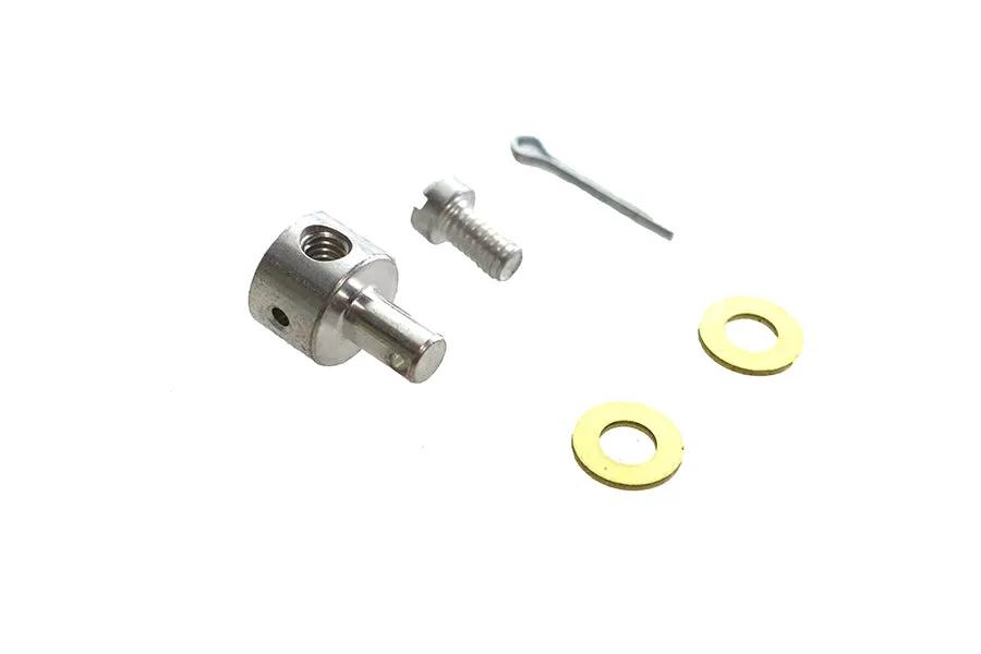 Colony Cadmium Carburetor Throttle Lever Wire Block Kit for Harley Davidson UL (1937-1946) by Colony