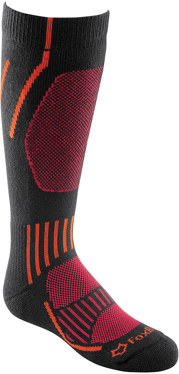 FOX RIVER Boreal Ski Jr. Small Black Socks for Children