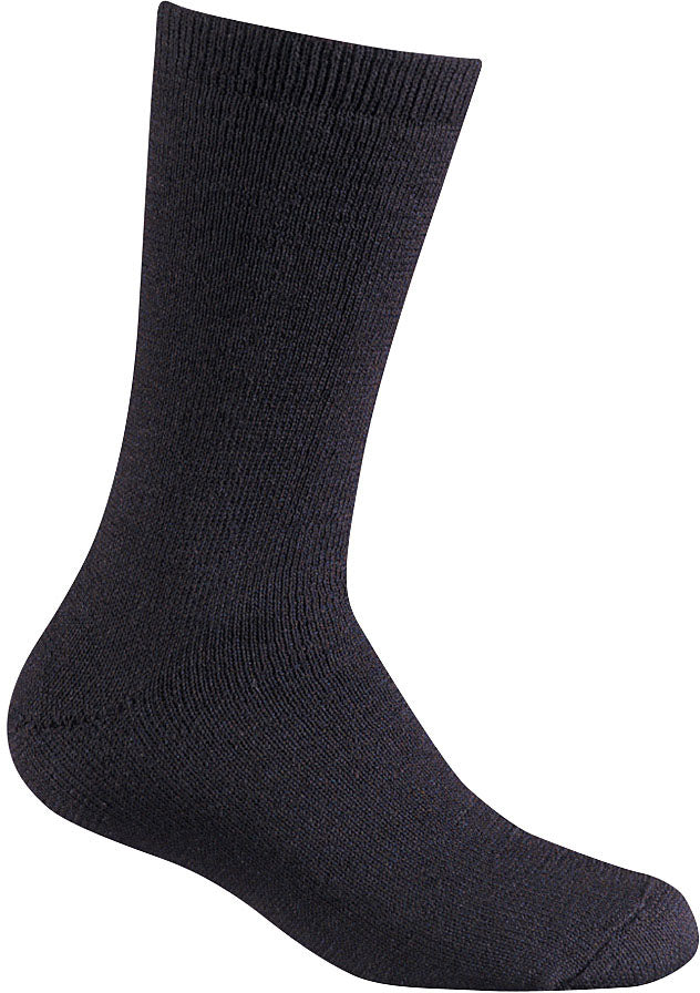 FOX RIVER Slalom Ski Jr. Crew Black Small - Youth Ski Socks for Junior Skiers