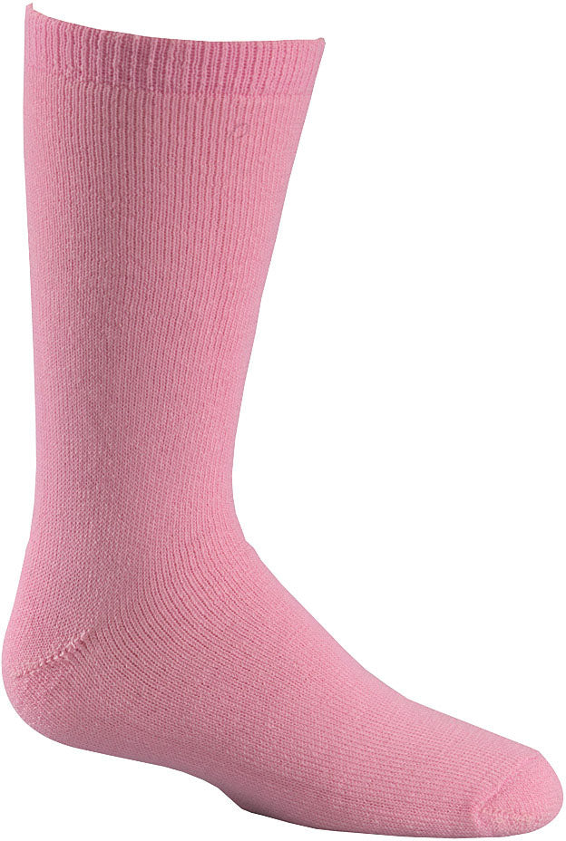 FOX RIVER Slalom Ski Jr. Crew Pink Small - Youth Ski Socks for Junior Skiers
