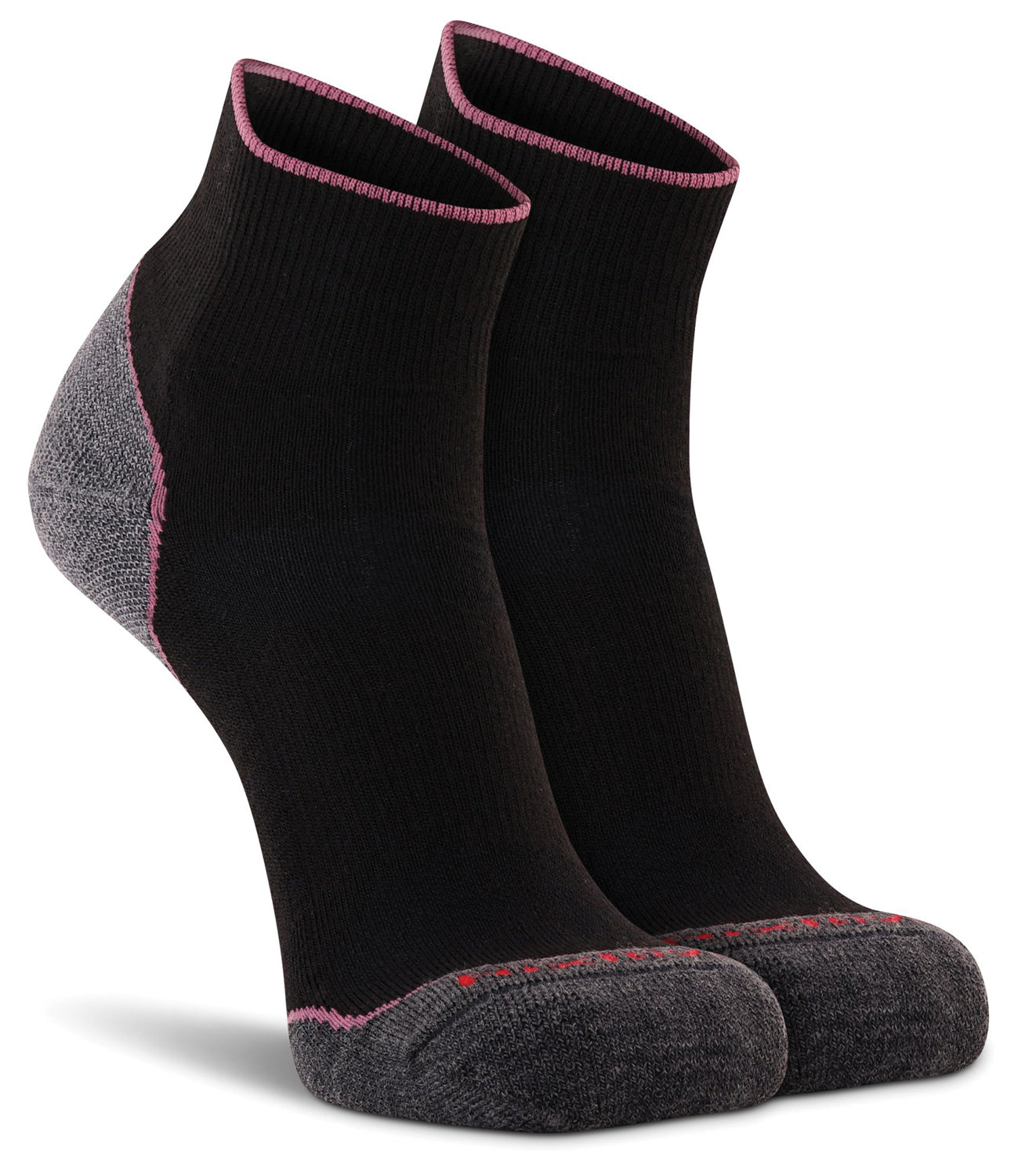 FOX RIVER Basecamp 2.0 W 1/4 Crew Black Moisture-Wicking Socks