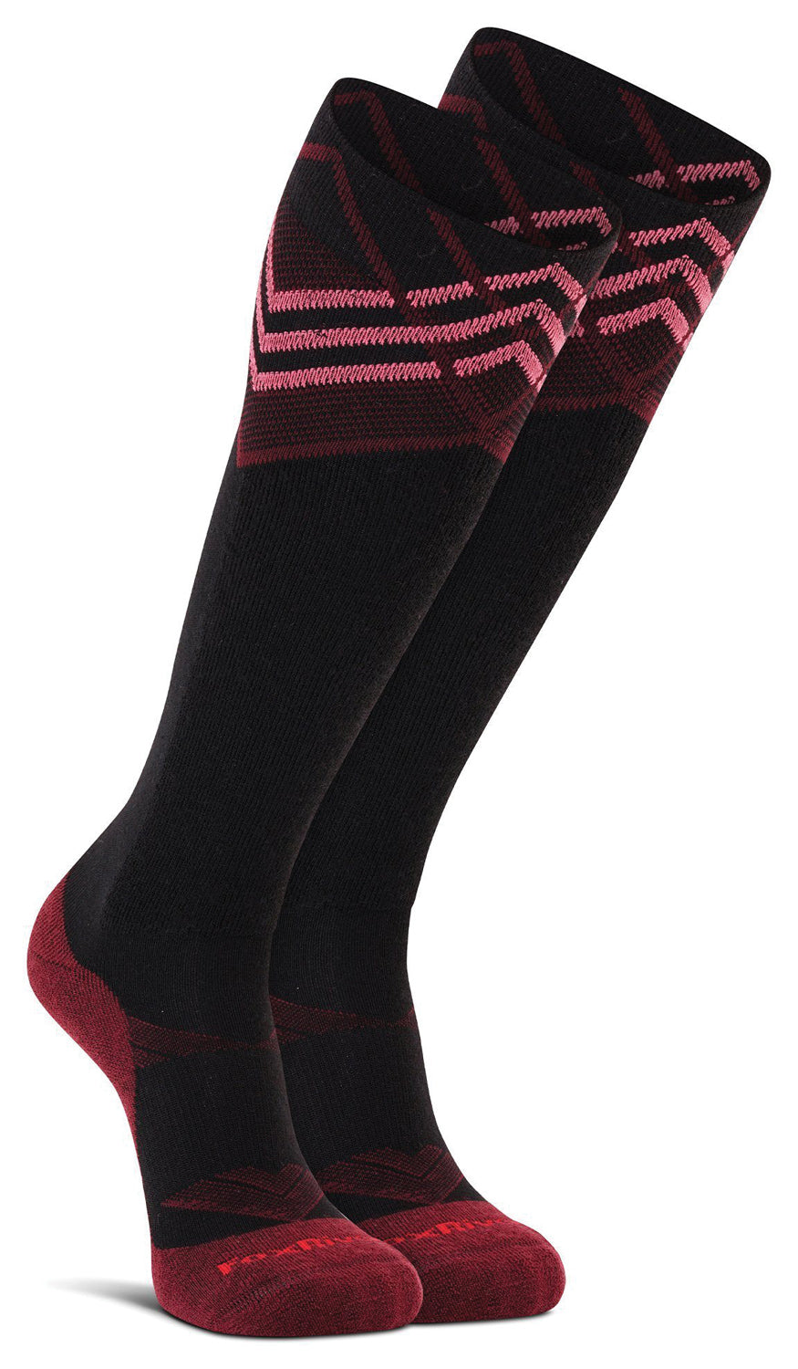 FOX RIVER Summit Ski Socks Black Small - Comfortable Performance Footwear