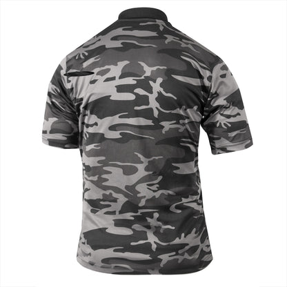 Rothco Moisture Wicking Polo Shirt Black Camo Size 2XL