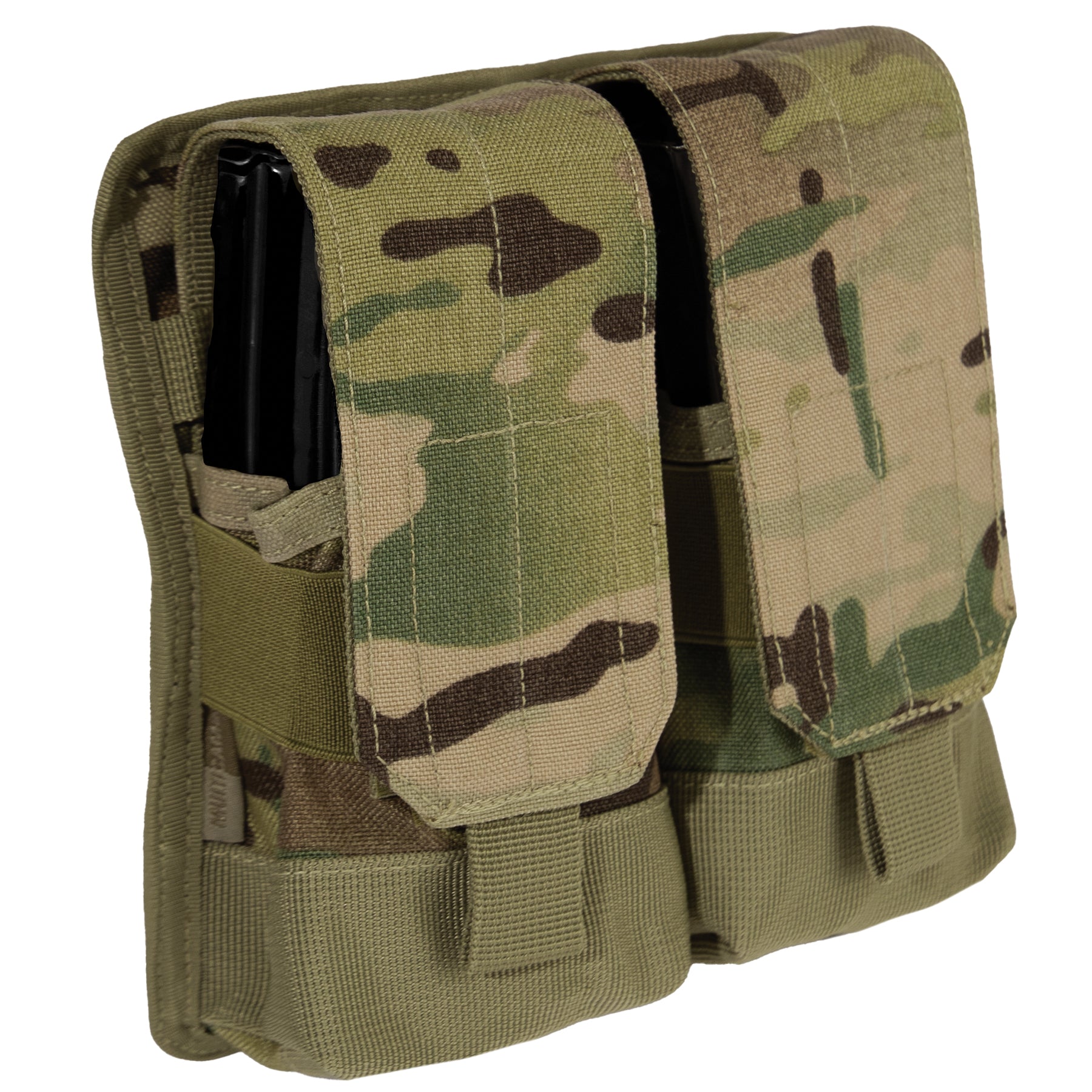Rothco MOLLE Universal Double Rifle Mag Pouch MultiCam – Secure and Durable Magazine Carrier