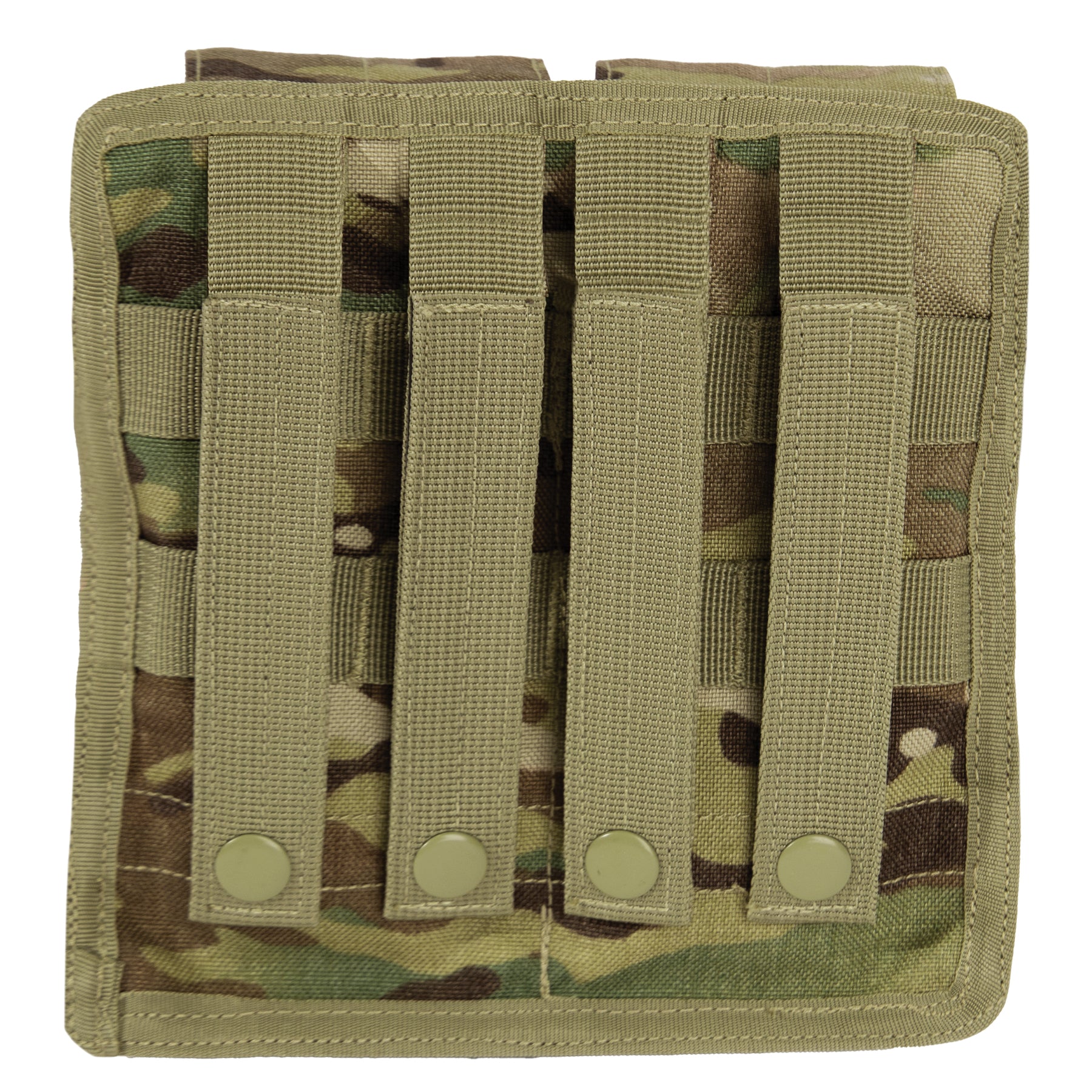 Rothco MOLLE Universal Double Rifle Mag Pouch MultiCam – Secure and Durable Magazine Carrier