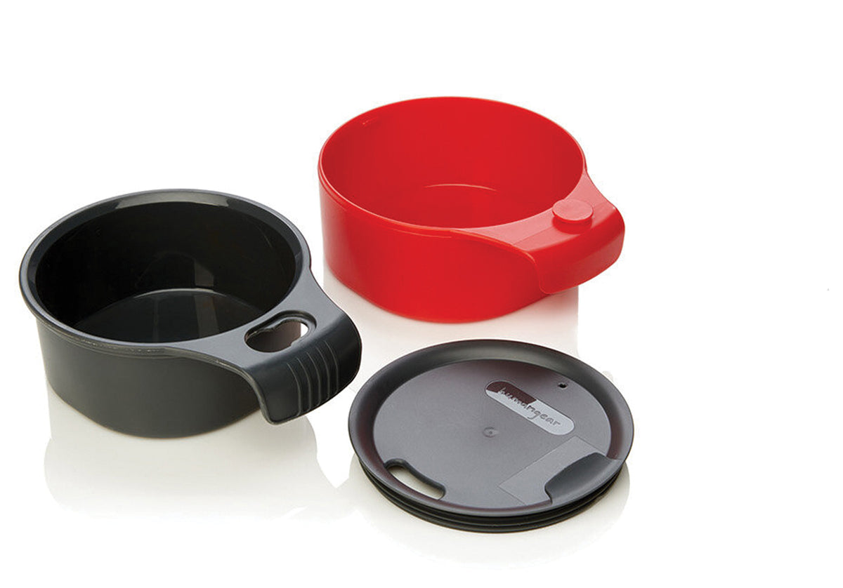 Humangear Cupcup 16 oz Charcoal/Red