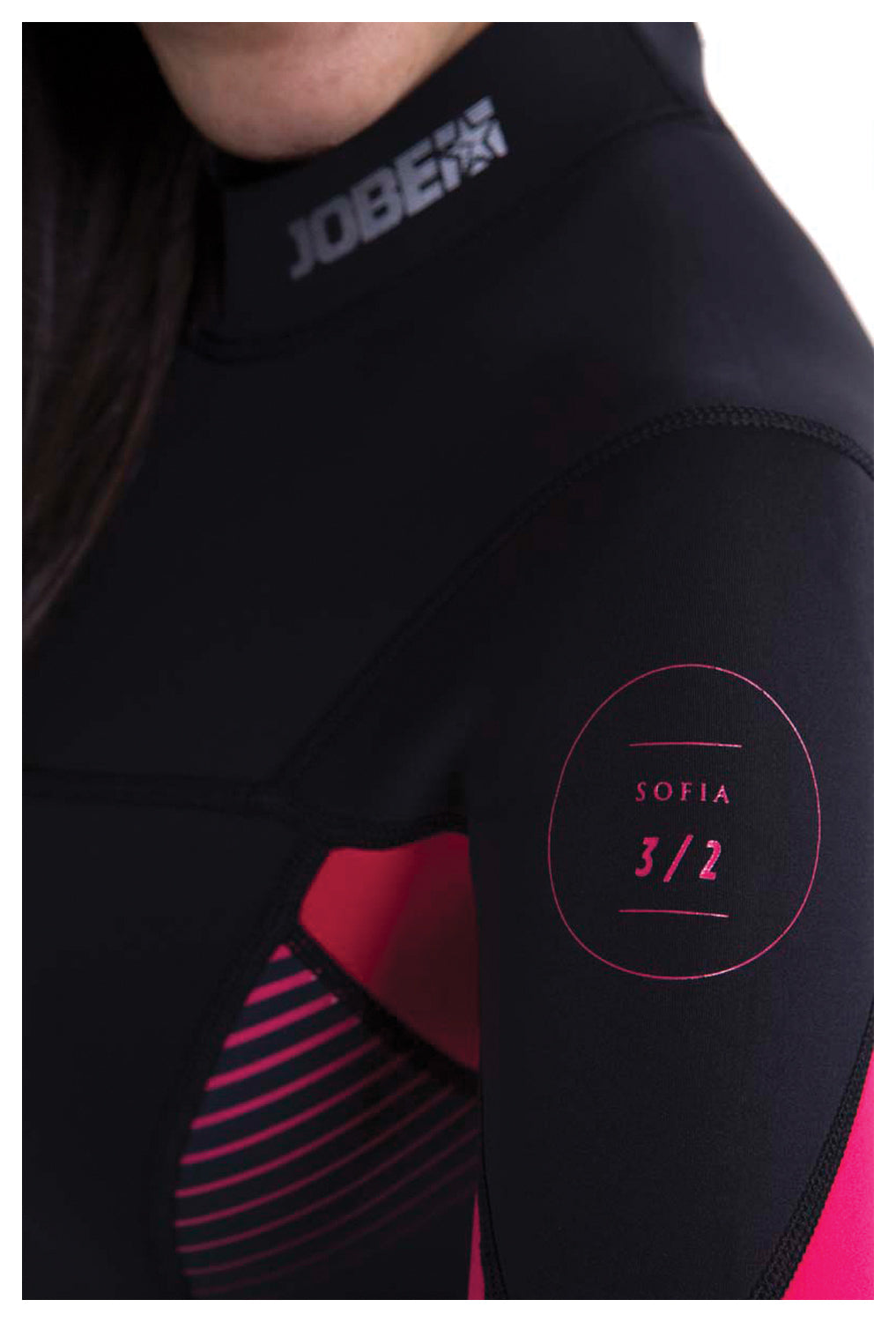 JOBE Sofia Fullsuit 3/2 mm Pink, Medium
