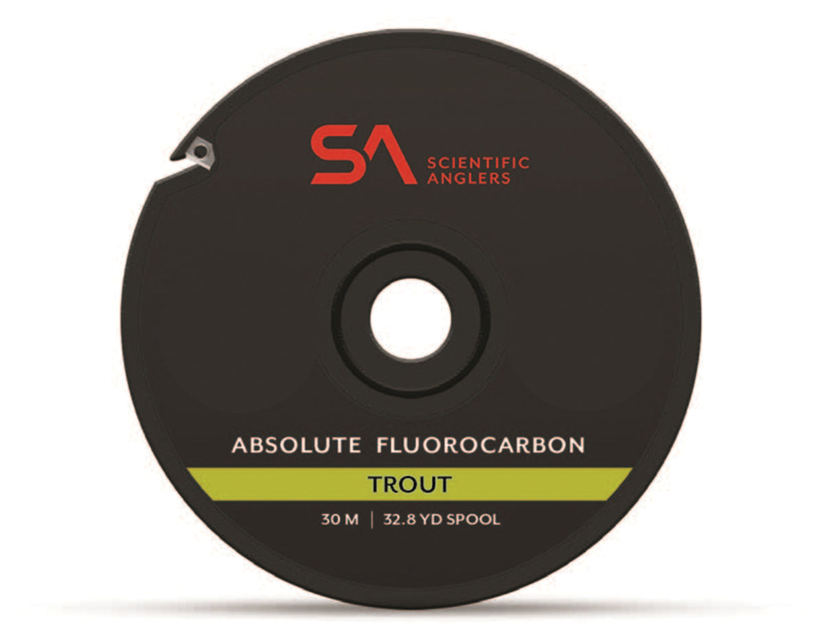Scientific Anglers Absolute Fluorocarbon Tippet, 2X, 30 M