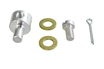 Colony Cadmium Carburetor Throttle Lever Wire Block Kit for Harley Davidson UL (1937-1946) by Colony