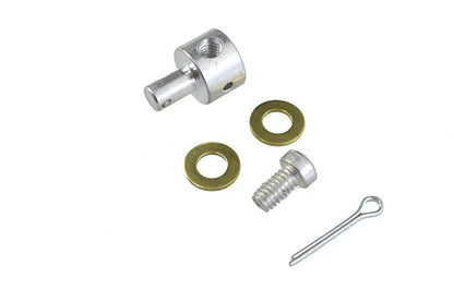 Colony Cadmium Carburetor Throttle Lever Wire Block Kit for Harley Davidson UL (1937-1946) by Colony