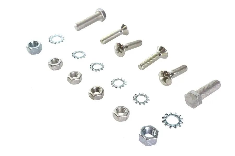 Colony Rear Fender Strut Bolt Kit for Harley Davidson XL Models (Cadmium Finish) by Colony