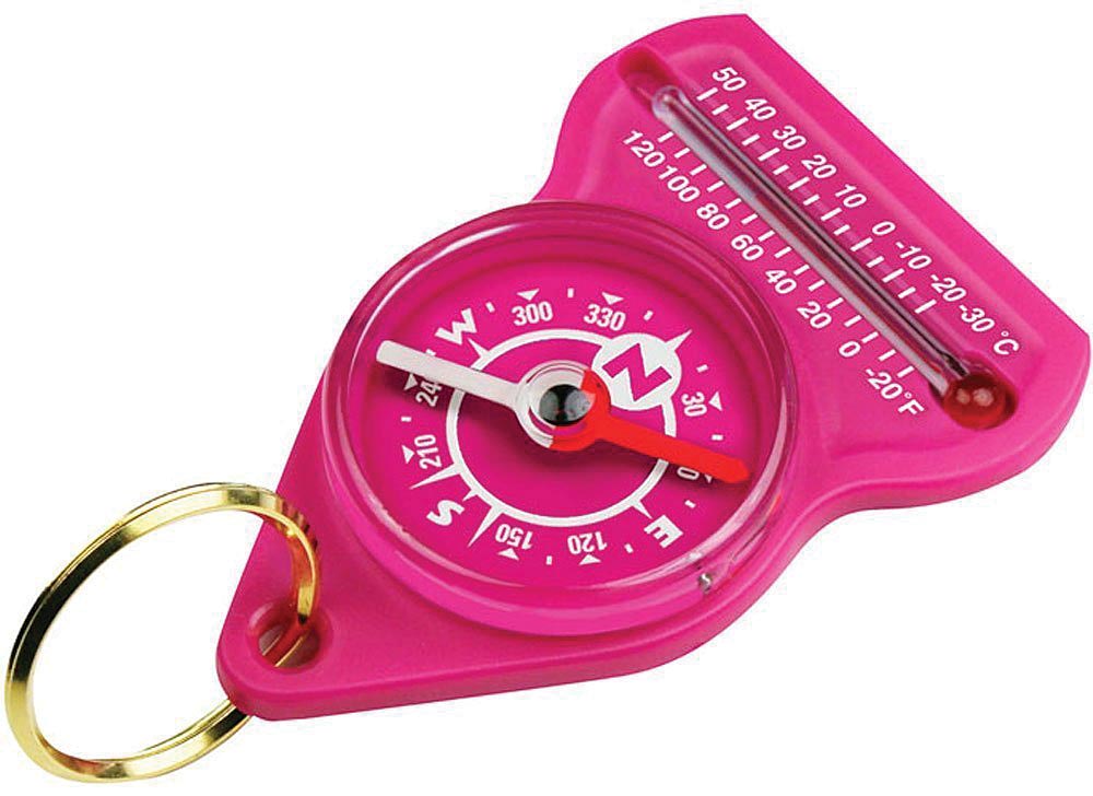 Silva Forecaster 610 Fuchsia by Silva US – Compact Portable Compass with Clinometer and Luminescent Markings