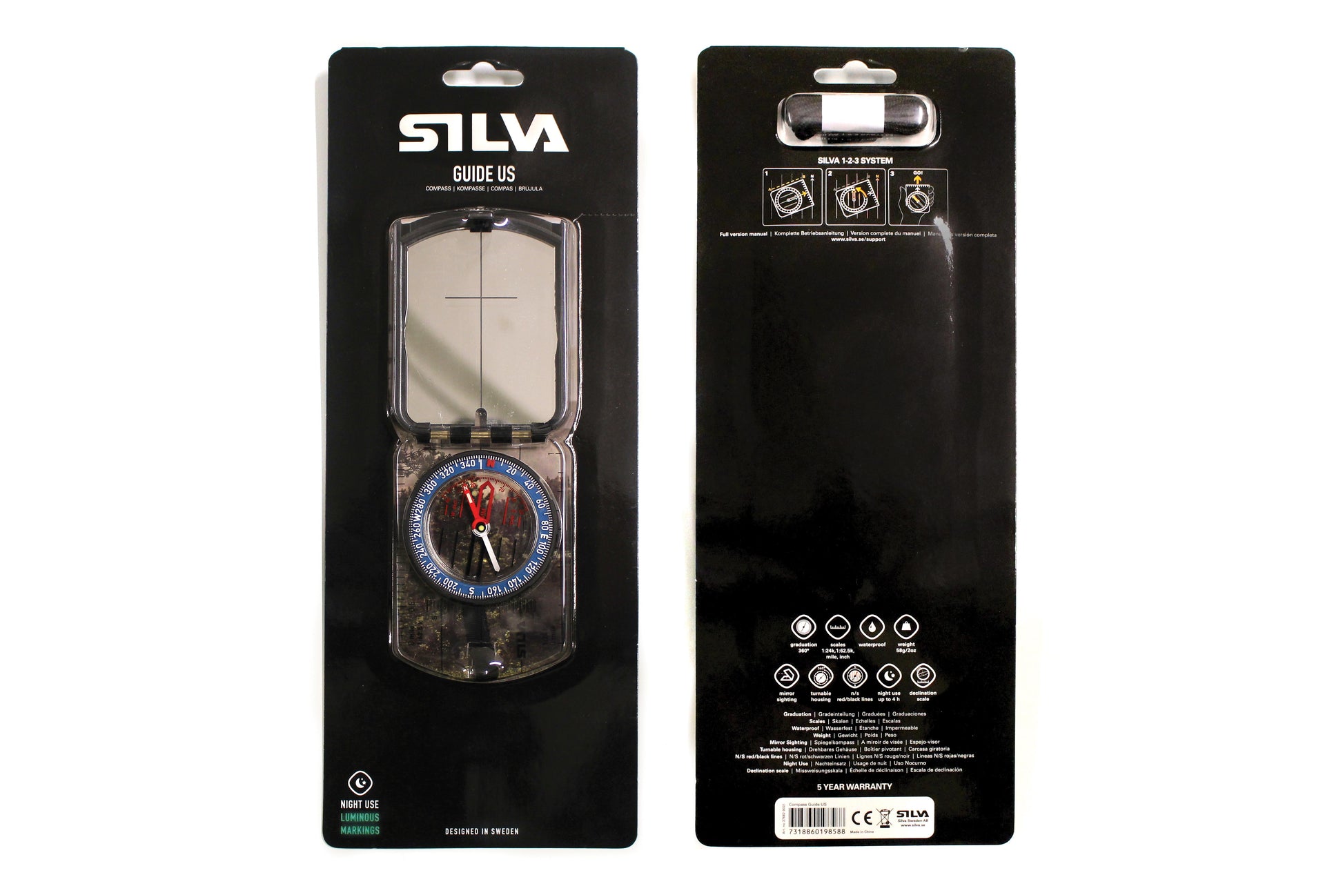 Silva Guide 2.0 Compass by Silva – Reliable Navigation Tool