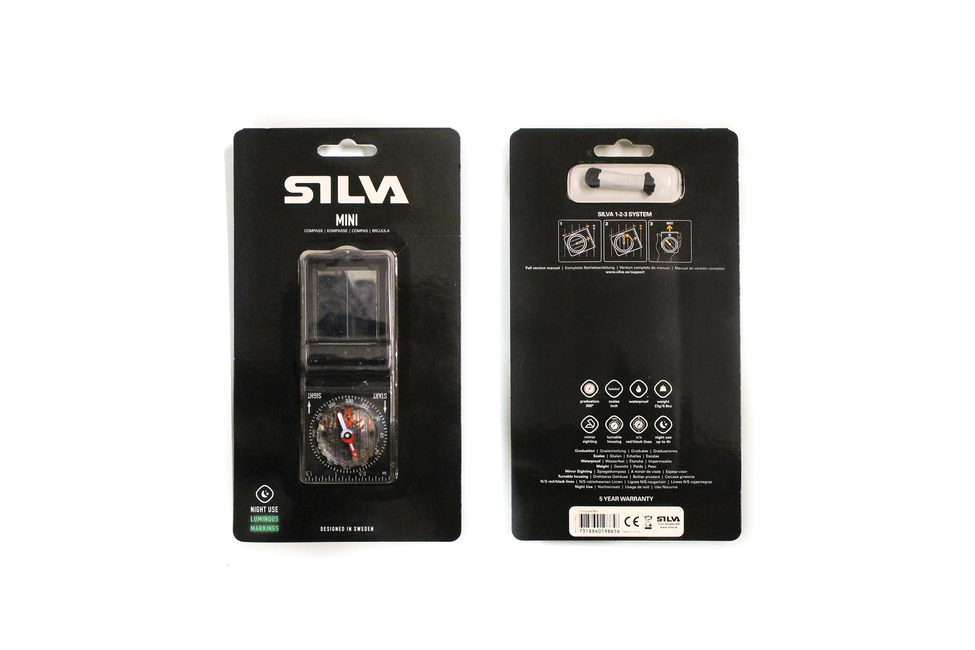 Silva Mini Compass - Compact & Reliable Navigation Tool