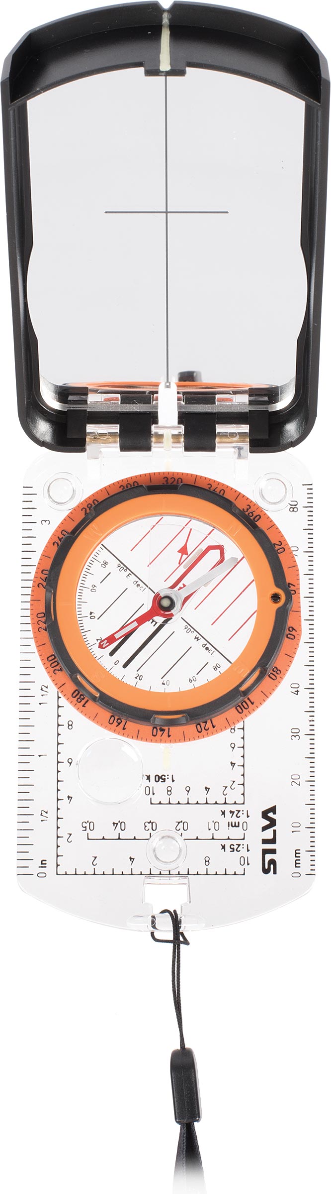SILVA Ranger 2.0 Compass Orange - Reliable Navigation Tool with Bright Orange Casing by SILVA