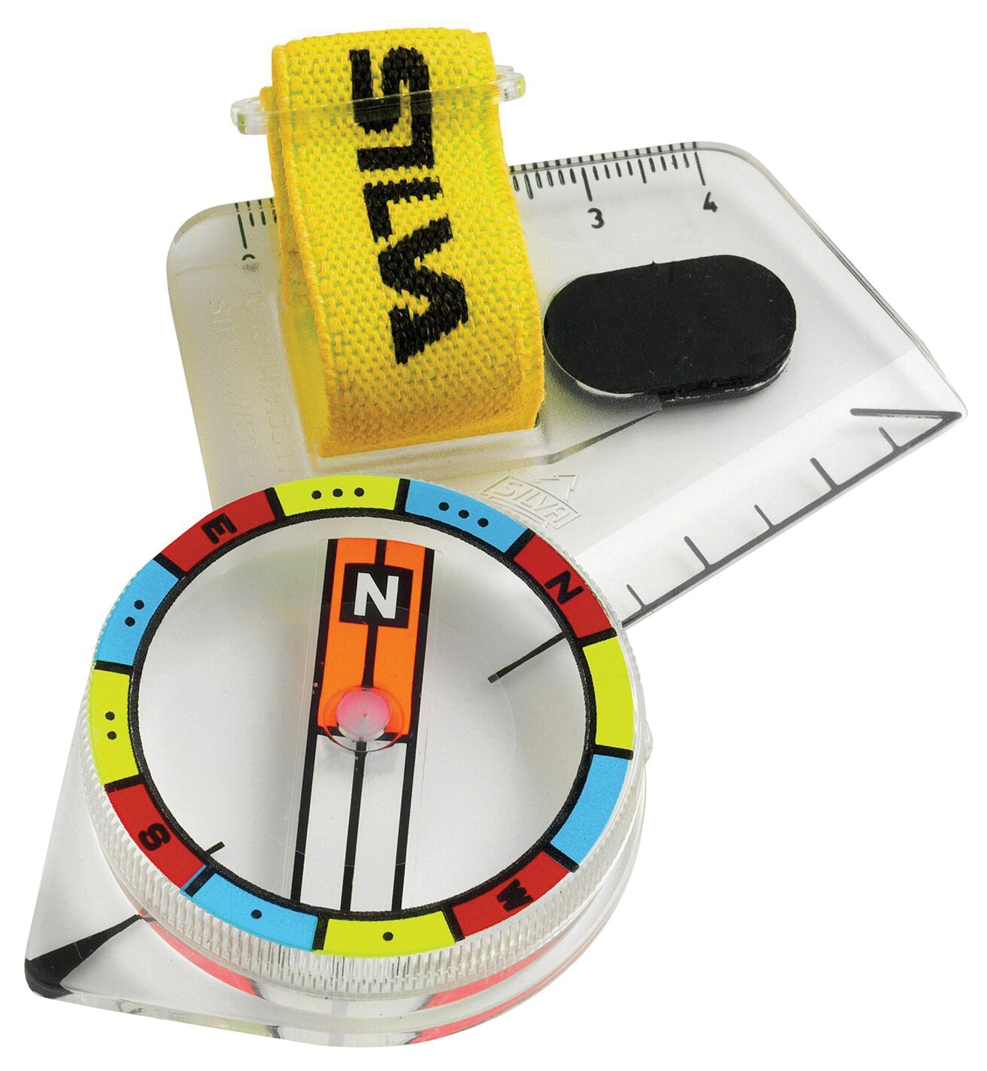 SILVA Arc Jet S Right - Durable Outdoor Compass for Navigation and Hiking
